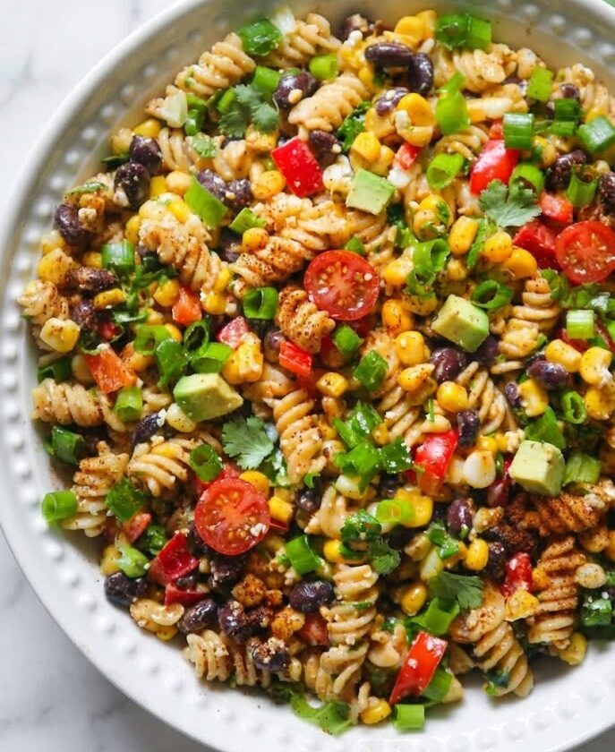 Mexican Street Corn Pasta Salad – Fresh, Creamy, and Flavor-Packed