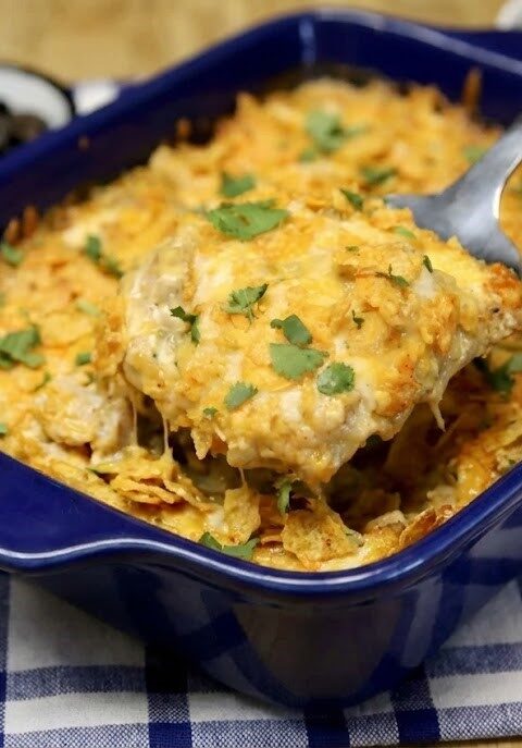 High Protein Chicken Burrito Casserole Recipe: Cheesy & Flavorful
